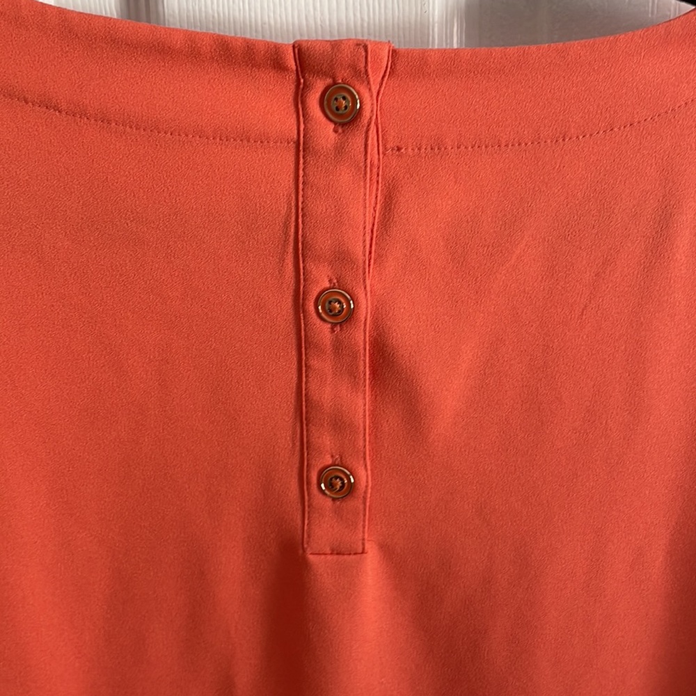 Like new!! Orange Banana Republic dress sz 12 - Picture 5 of 5
